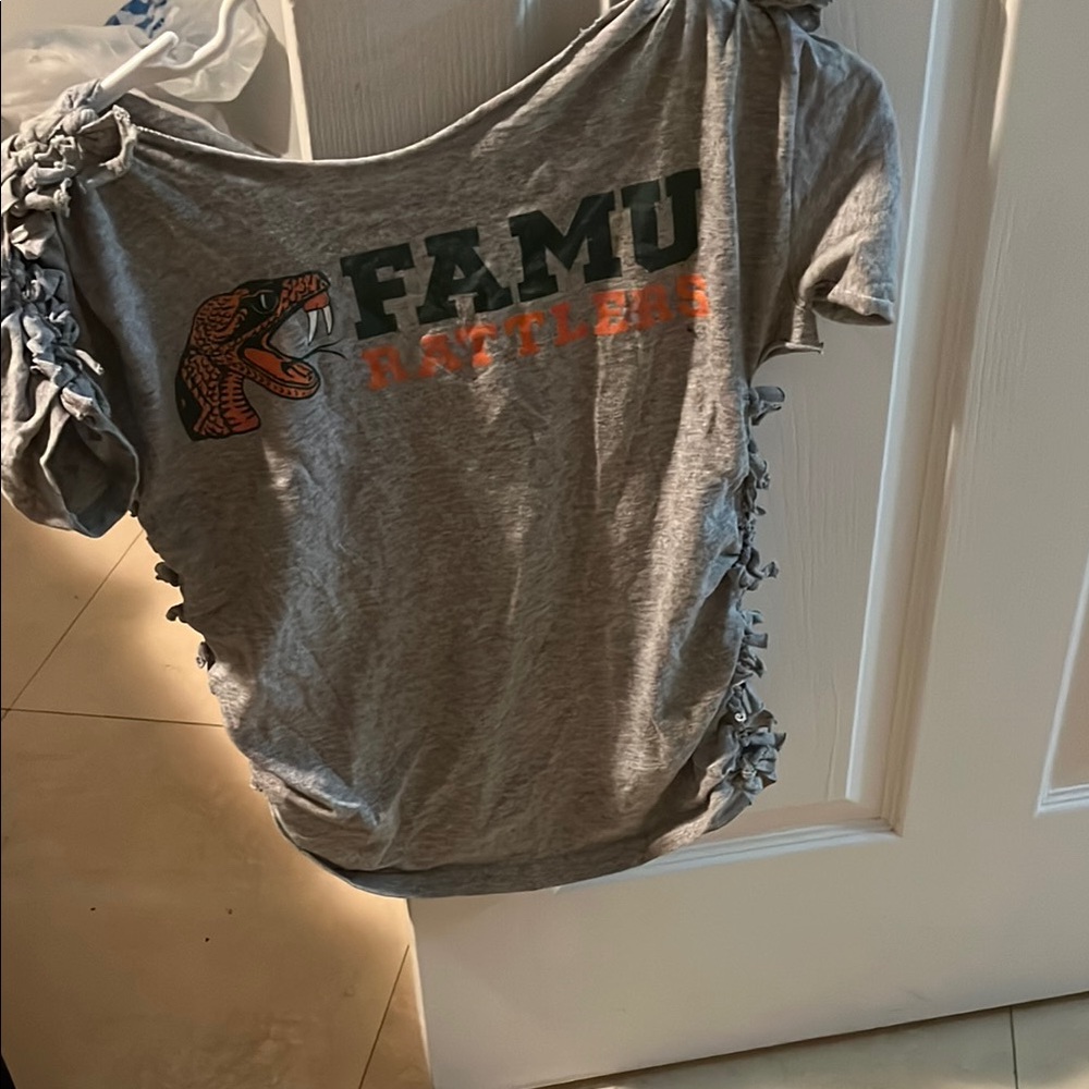 Gray FAMU Rattlers T-Shirt